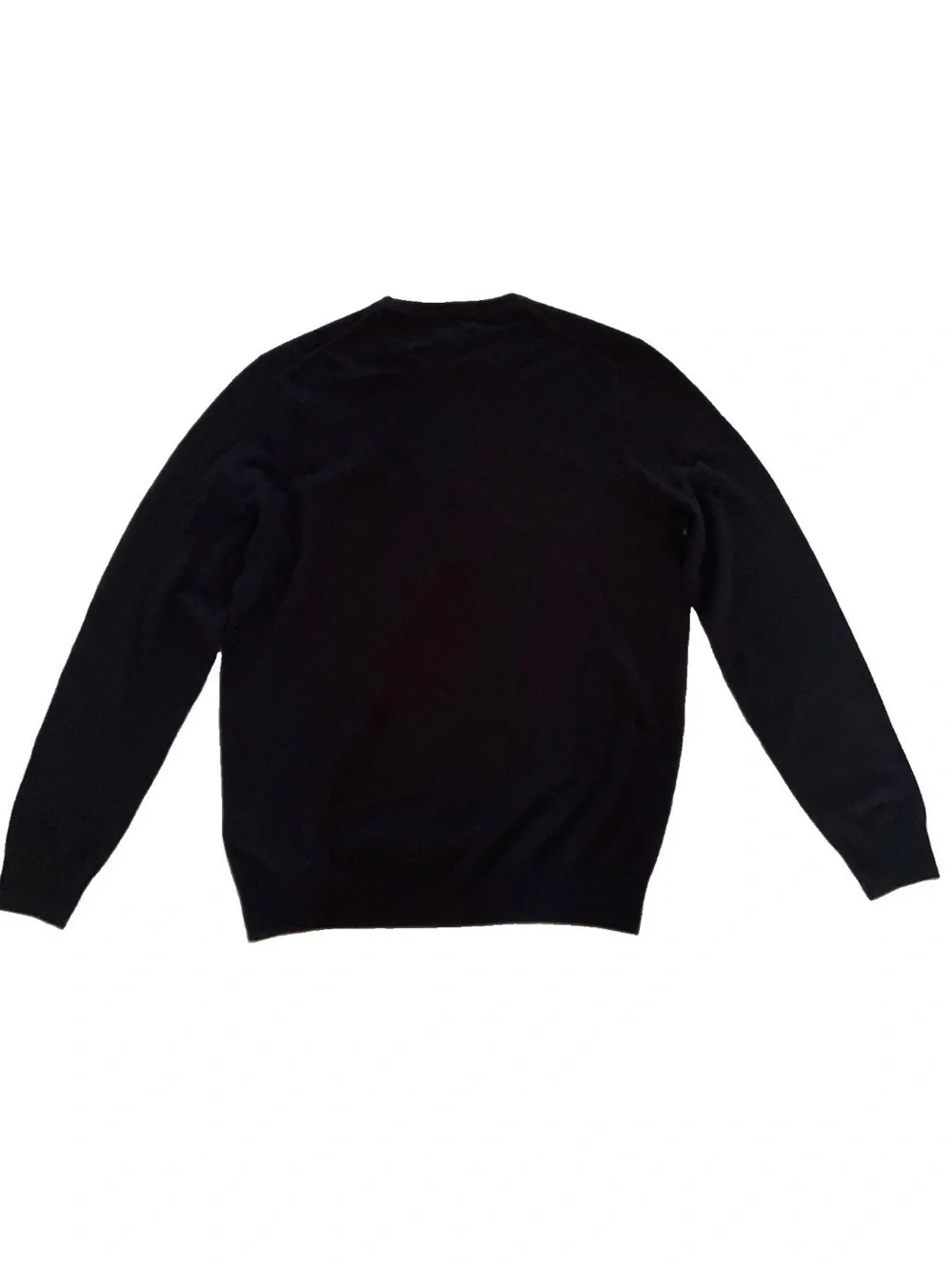 NWT J. CREW Cashmere Crewneck Sweater Black Men’s Size XL-T $158 Preppy